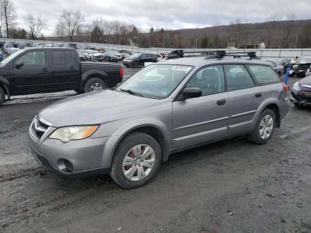 4S4BP60C386313808 - 2008 SUBARU OUTBACK GRAY photo 1