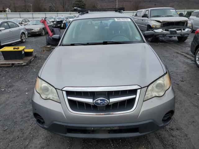 4S4BP60C386313808 - 2008 SUBARU OUTBACK GRAY photo 5