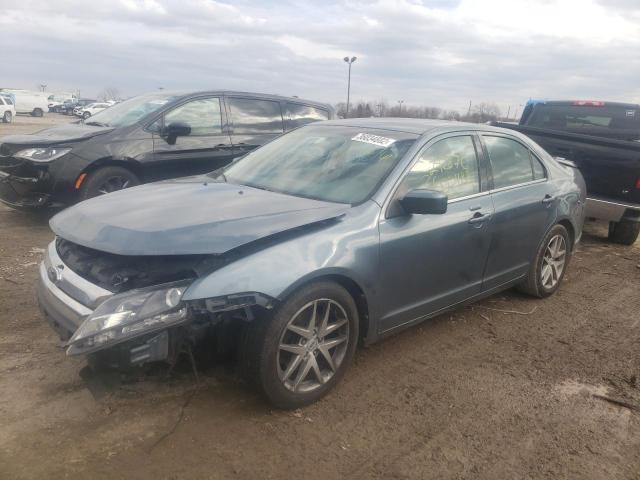 3FAHP0JA1CR242876 - 2012 FORD FUSION SEL GRAY photo 2