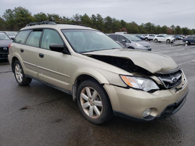 4S4BP61CX87303267 - 2008 SUBARU OUTBACK 2. BEIGE photo 4