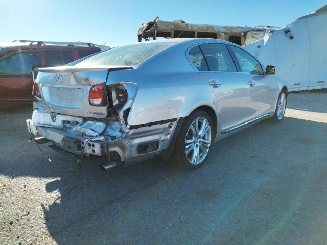 JTHBC96S075001285 - 2007 LEXUS GS 450H SILVER photo 4