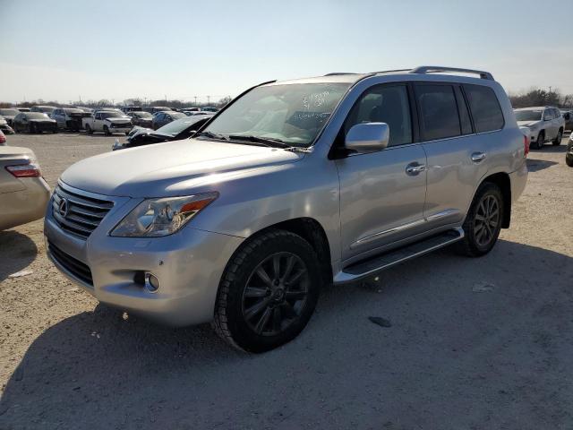 JTJHY7AX3B4069130 - 2011 LEXUS LX 570 SILVER photo 1