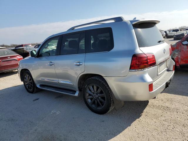 JTJHY7AX3B4069130 - 2011 LEXUS LX 570 SILVER photo 2