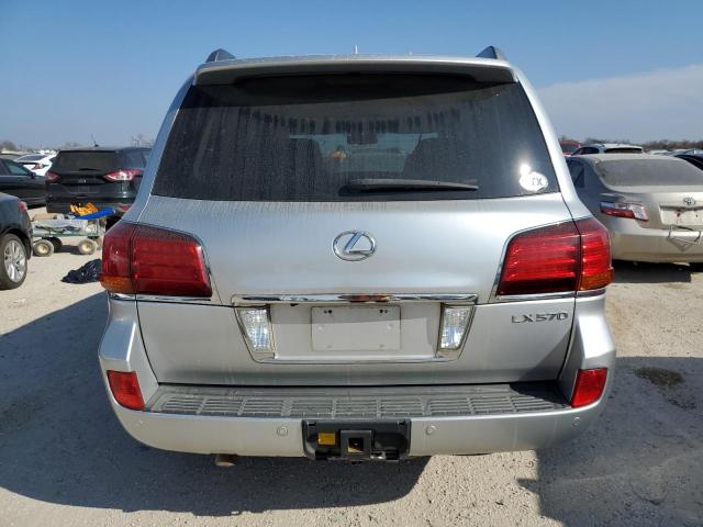 JTJHY7AX3B4069130 - 2011 LEXUS LX 570 SILVER photo 6