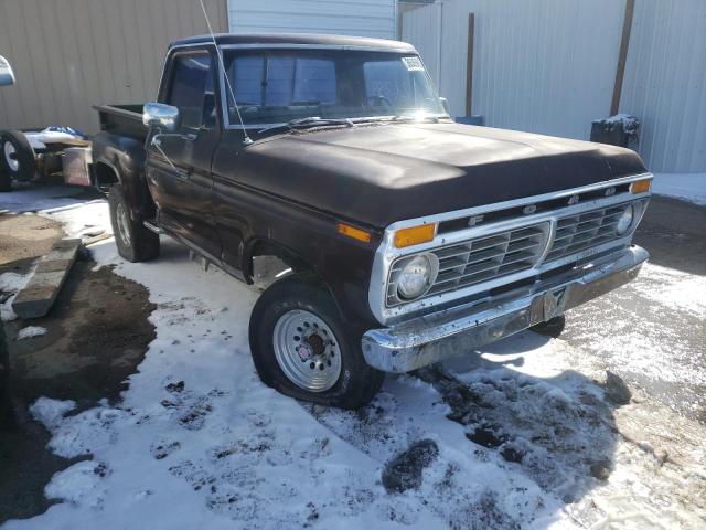 F14YLB90309 - 1976 FORD F-100 PURPLE photo 1