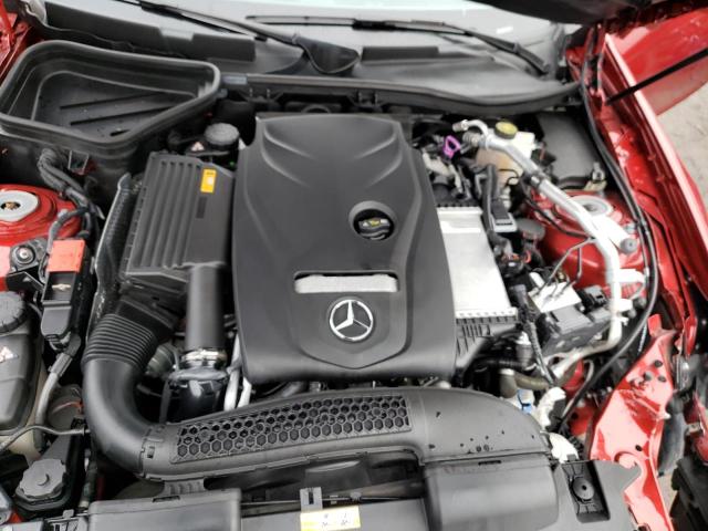 WDDPK3JA7JF155814 - 2018 MERCEDES-BENZ SLC 300 BURGUNDY photo 11