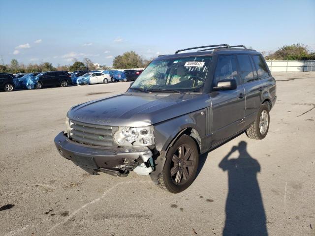 SALMF15427A255232 - 2007 LAND ROVER RANGE ROVE SILVER photo 2