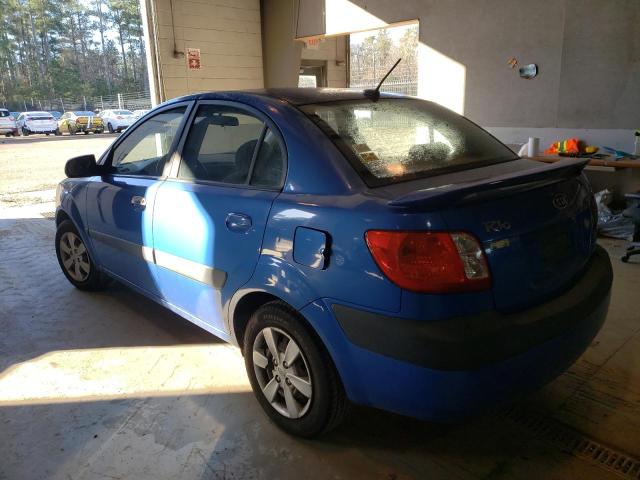 KNADE223096449692 - 2009 KIA RIO BASE BLUE photo 3