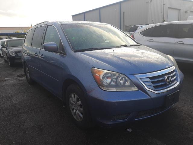 5FNRL38778B074840 - 2008 HONDA ODYSSEY EX BLUE photo 4