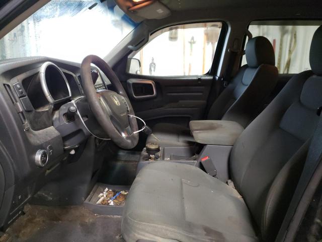 2HJYK16338H515419 - 2008 HONDA RIDGELINE BLACK photo 7