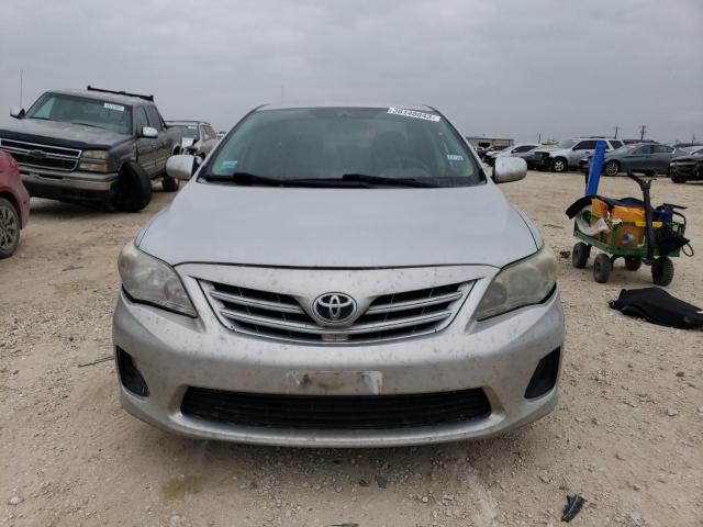 5YFBU4EE4DP220973 - 2013 TOYOTA COROLA SILVER photo 5