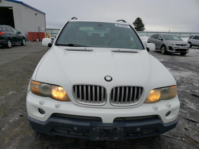 5UXFB53526LV22059 - 2006 BMW X5 4.4I WHITE photo 5