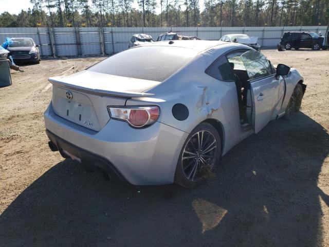 JF1ZNAA17D1730984 - 2013 TOYOTA SCION FR-S SILVER photo 4