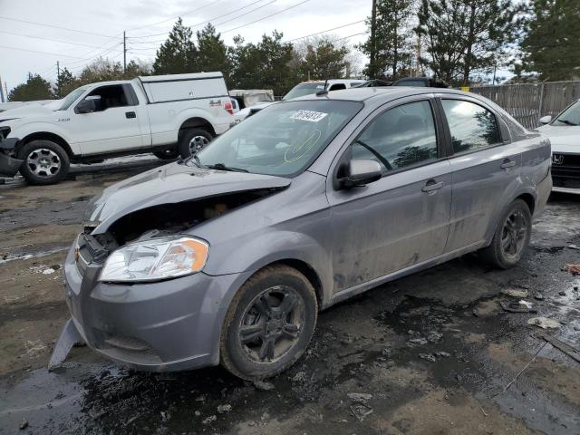 KL1TD5DEXAB089562 - 2010 CHEVROLET AVEO LS 灰色 照片 2