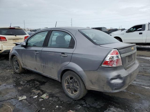 KL1TD5DEXAB089562 - 2010 CHEVROLET AVEO LS GRAY photo 3