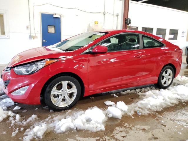 KMHDH6AE7DU000692 - 2013 HYUNDAI ELANTRA CO RED photo 1