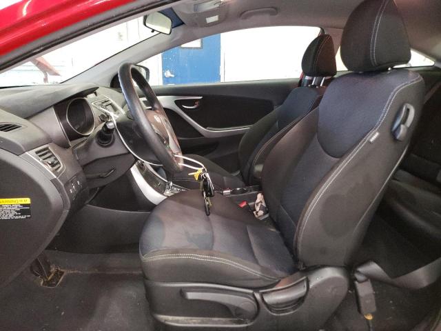 KMHDH6AE7DU000692 - 2013 HYUNDAI ELANTRA CO RED photo 7