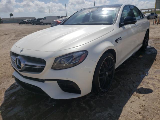 WDDZF8KB9KA551033 - 2019 MERCEDES-BENZ E 63 AMG-S WHITE photo 2