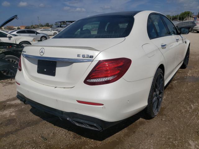 WDDZF8KB9KA551033 - 2019 MERCEDES-BENZ E 63 AMG-S WHITE photo 4