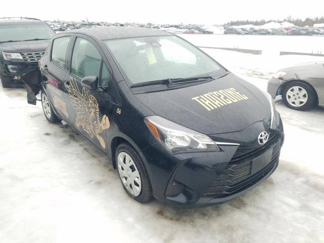 VNKKTUD39JA090330 - 2018 TOYOTA YARIS L BLACK photo 1