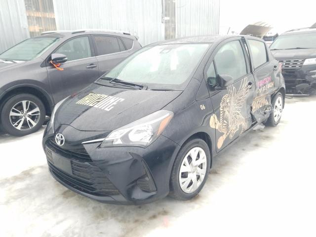 VNKKTUD39JA090330 - 2018 TOYOTA YARIS L BLACK photo 2