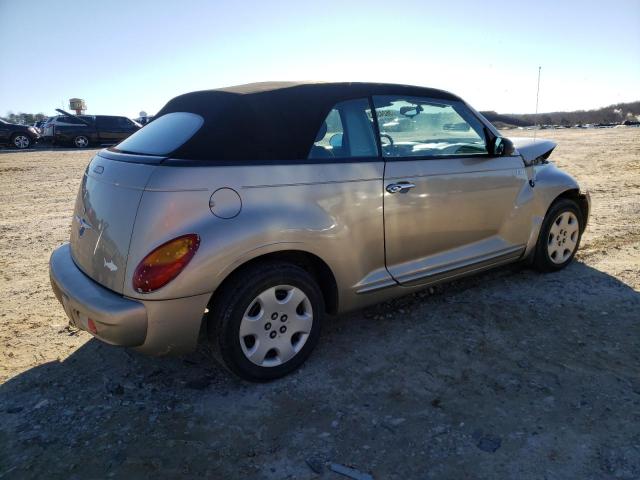 3C3EY45X25T341457 - 2005 CHRYSLER PT CRUISER TAN photo 3