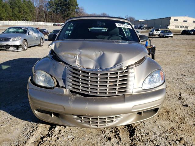 3C3EY45X25T341457 - 2005 CHRYSLER PT CRUISER TAN photo 5