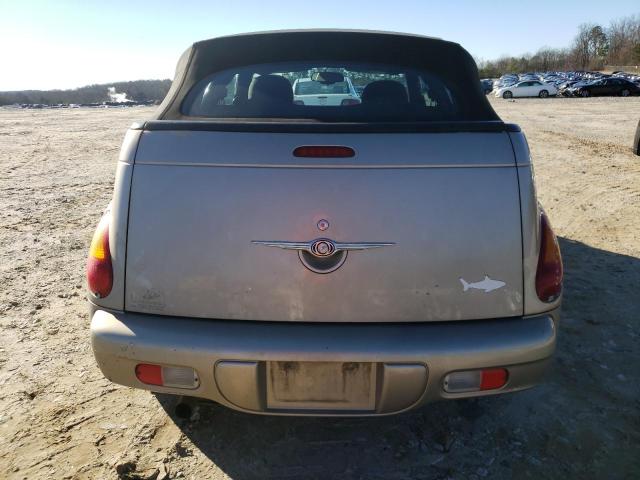 3C3EY45X25T341457 - 2005 CHRYSLER PT CRUISER TAN photo 6