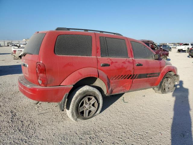 1D4HD48NX4F242119 - 2004 DODGE DURANGO SL RED photo 3