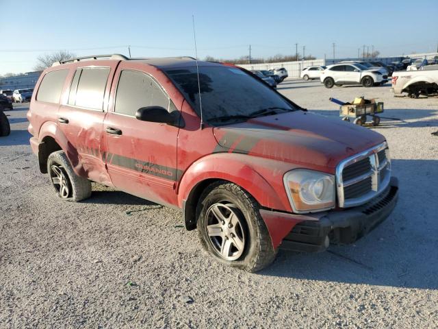 1D4HD48NX4F242119 - 2004 DODGE DURANGO SL RED photo 4