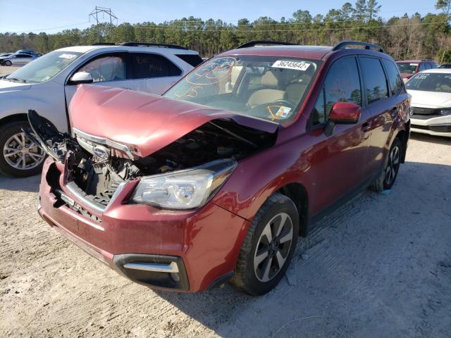 JF2SJAGC2JH483765 - 2018 SUBARU FORESTER 2.5I PREMIUM  photo 2