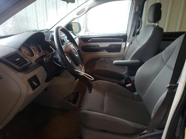 2C4RVAAG3CR293865 - 2012 VOLKSWAGEN ROUTAN S GRAY photo 7