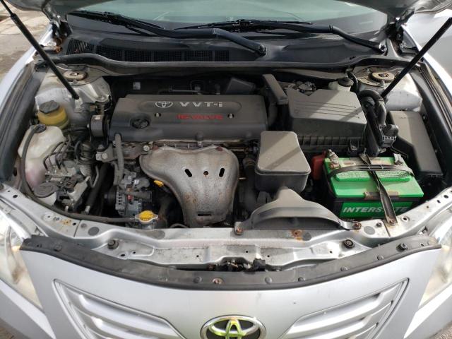 4T1BE46K47U164229 - 2007 TOYOTA CAMRY CE/L SILVER photo 11