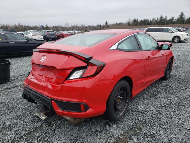 2HGFC4A84LH401355 - 2020 HONDA CIVIC SPOR RED photo 4