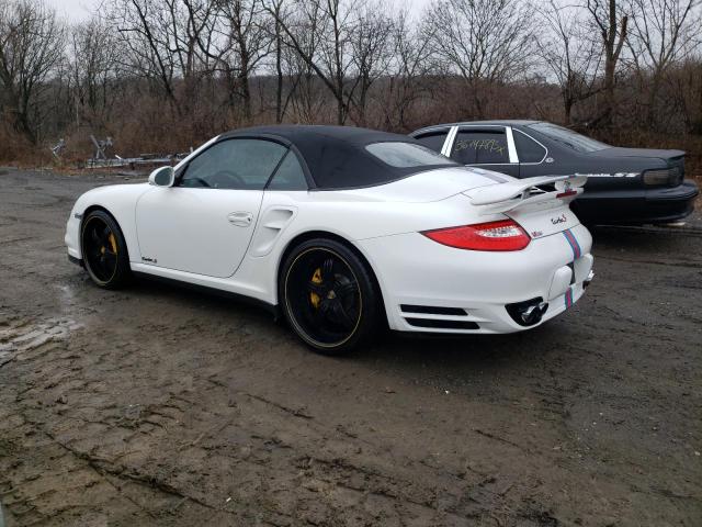 WP0CD2A98DS773156 - 2013 PORSCHE 911 TURBO WHITE photo 2