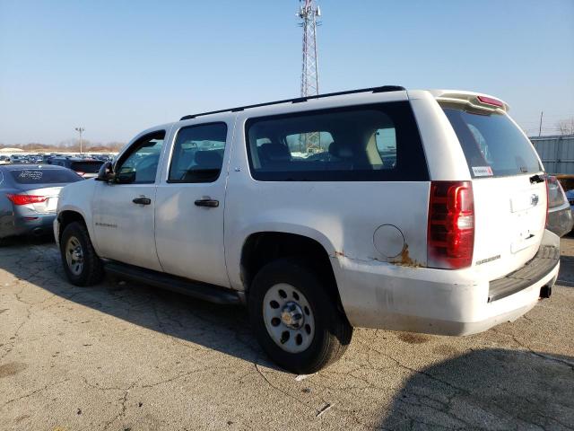 1GNFC16017J279050 - 2007 CHEVROLET SUBURBAN C WHITE photo 2