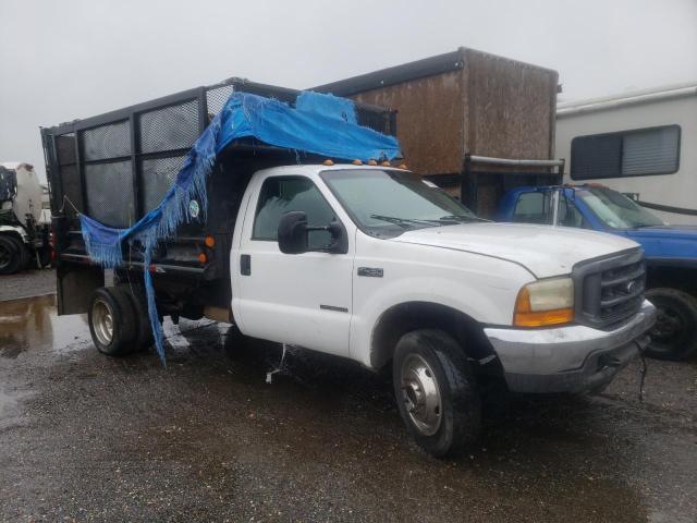 1FDXF46F7YEA09949 - 2000 FORD F450 SUPER WHITE photo 1