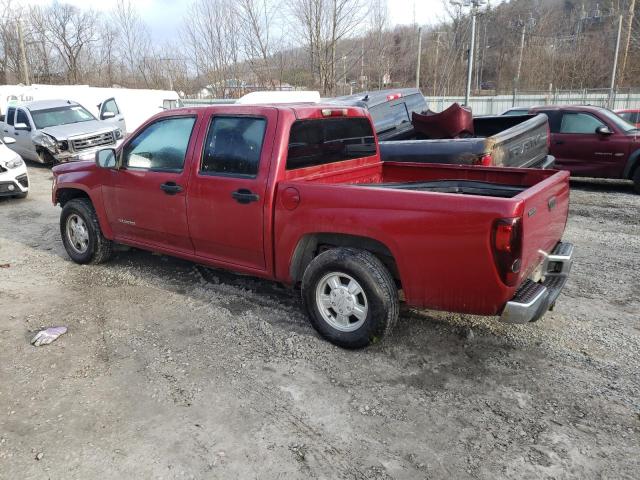 1GCCS136048146760 - 2004 CHEVROLET COLORADO RED photo 2