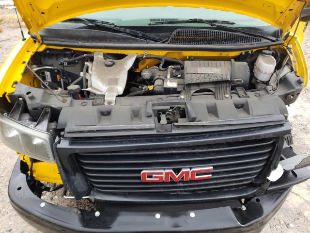 7GZ37TCG4KN010381 - 2019 GMC SAVANA CUT YELLOW photo 12