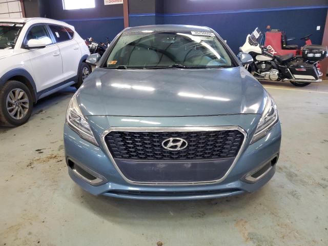 KMHE24L1XGA029081 - 2016 HYUNDAI SONATA HYB TEAL photo 5