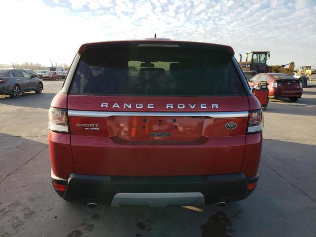 SALWR2KF8GA107856 - 2016 LAND ROVER RANGE ROVE RED photo 6