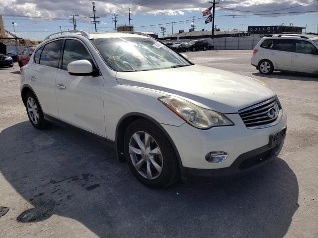 JNKAJ09E78M305403 - 2008 INFINITI EX35 BASE WHITE photo 1