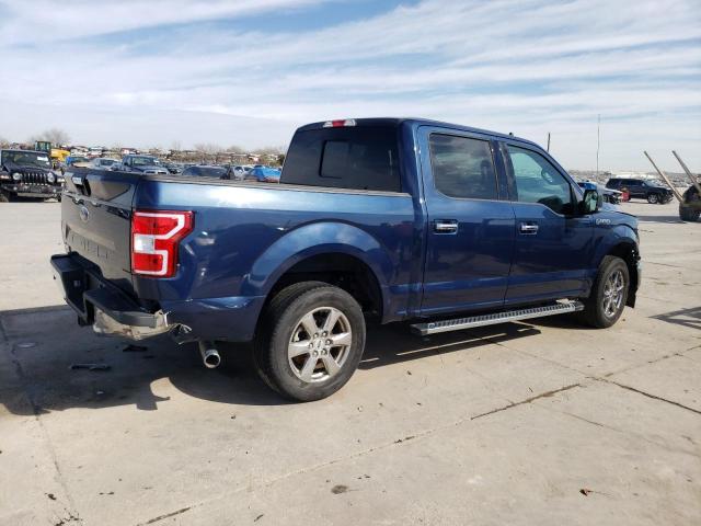 1FTEW1C54LKE71286 - 2020 FORD F150 SUPER BLUE photo 3