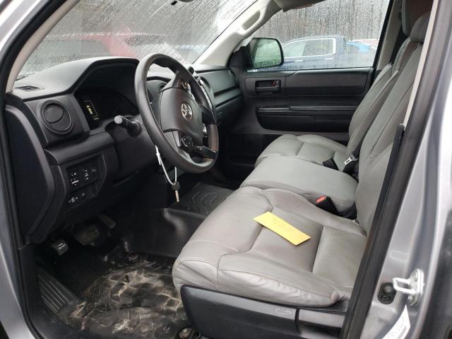 5TFTY5F13MX012126 - 2021 TOYOTA TUNDRA DOU SILVER photo 7