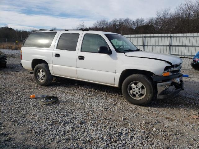 3GNEC16T61G166290 - 2001 CHEVROLET SUBURBAN C WHITE photo 4