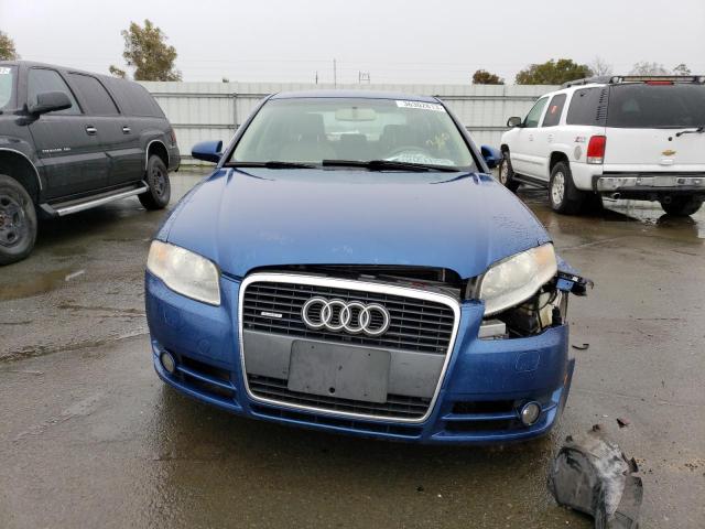 WAUDF68E35A412155 - 2005 AUDI A4 2.0T QU BLUE photo 5