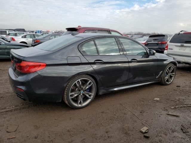 WBAJS7C01LCE24423 - 2020 BMW M550XI BLACK photo 3