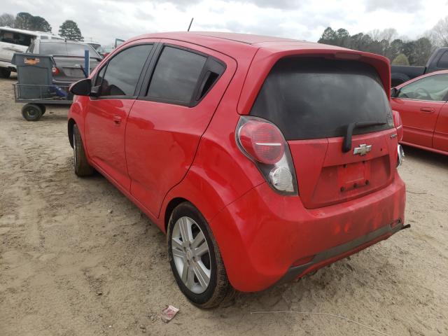 KL8CD6S93DC577022 - 2013 CHEVROLET SPARK RED photo 3