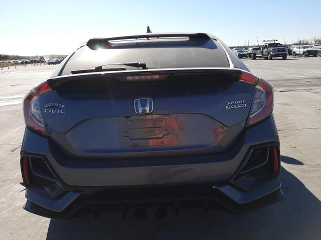 SHHFK7H91LU206013 - 2020 HONDA CIVIC SPOR GRAY photo 6