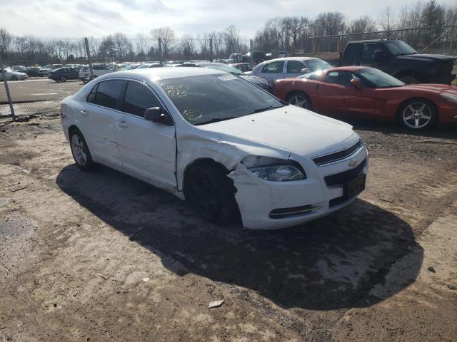 1G1ZG57B59F255253 - 2009 CHEVROLET MALIBU LS WHITE photo 1